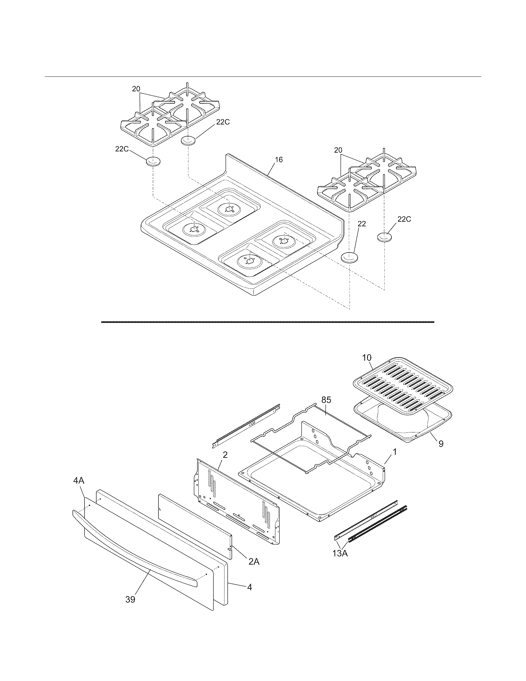 Top/drawer