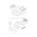 Kenmore 79070609013 top/drawer diagram