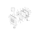 Kenmore Elite 79097102011 door diagram