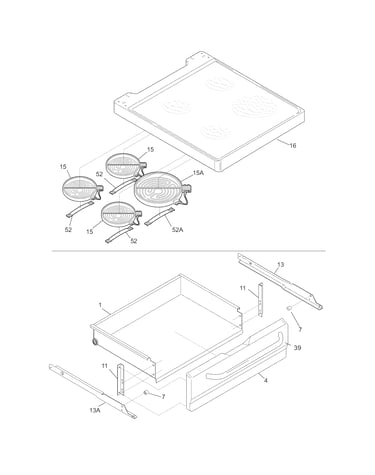 Top/drawer