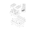 Electrolux E30GF74HPS2 main top diagram