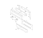 Frigidaire CGEF3057KFD backguard diagram