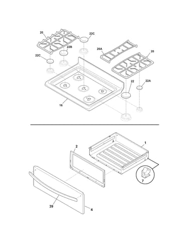 Top/drawer