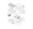 Electrolux EI30GS5CJSB top/drawer diagram