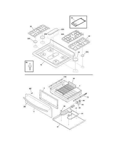 Top/drawer
