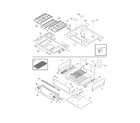 Electrolux EI30DS55JS2 top/drawer diagram