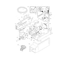 Frigidaire FGHB2846LM2 ice maker diagram