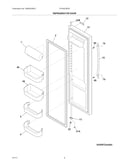 Refrigerator door