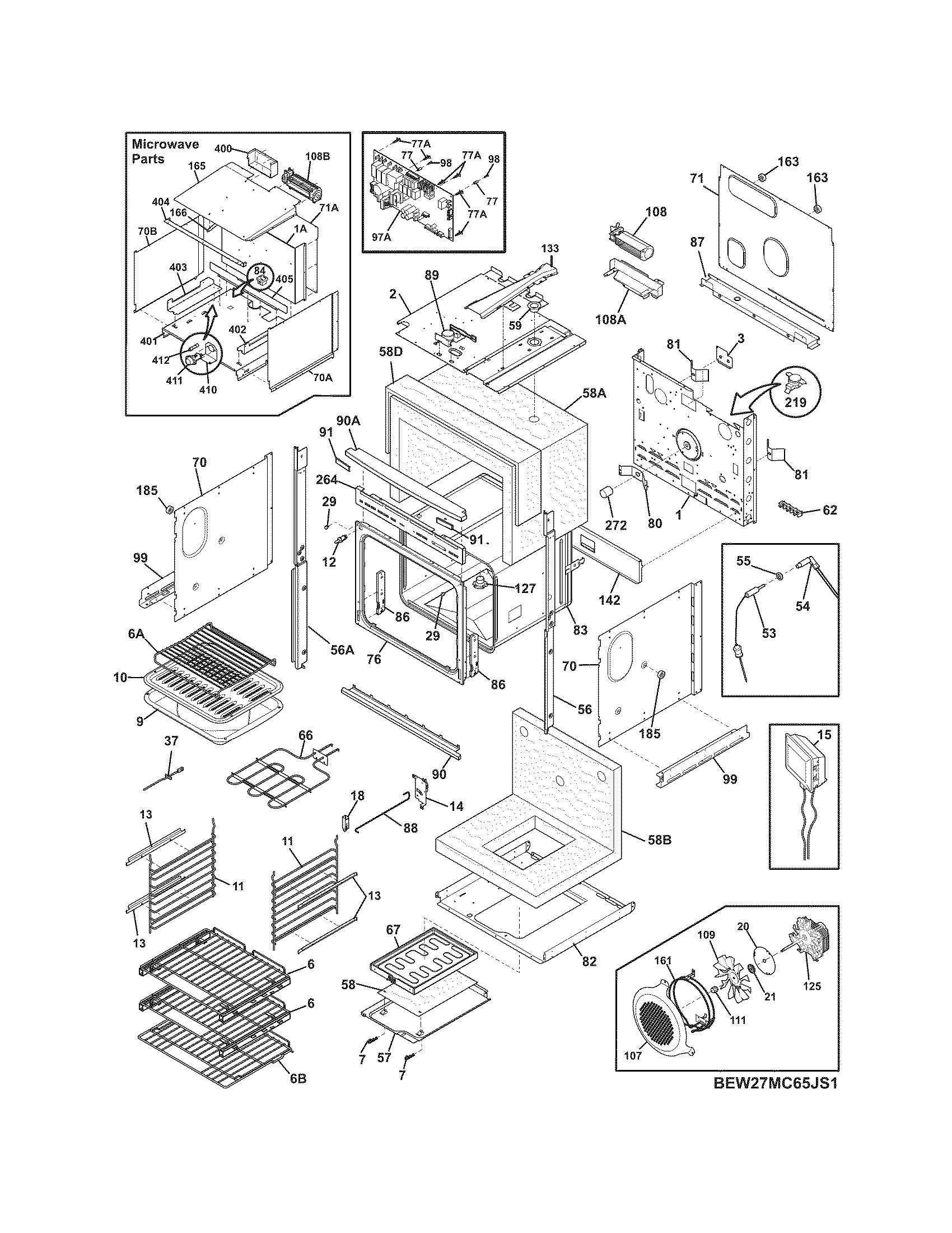 Lower oven