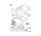 Frigidaire FPDS3085KFE body diagram