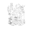 Frigidaire FGEF3055KFE body diagram