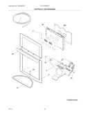 Controls & ice dispenser