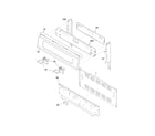 Frigidaire LGEF3057LFC backguard diagram