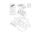 Electrolux E36GC76GPS2 main top diagram