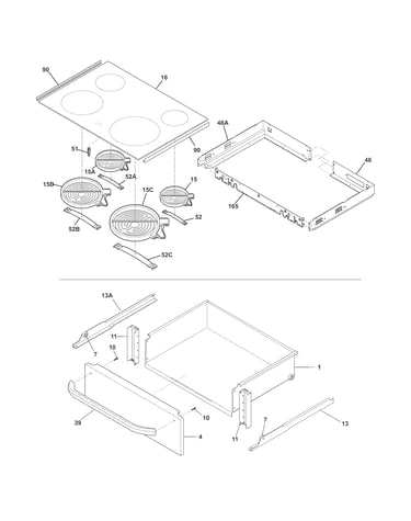 Top/drawer