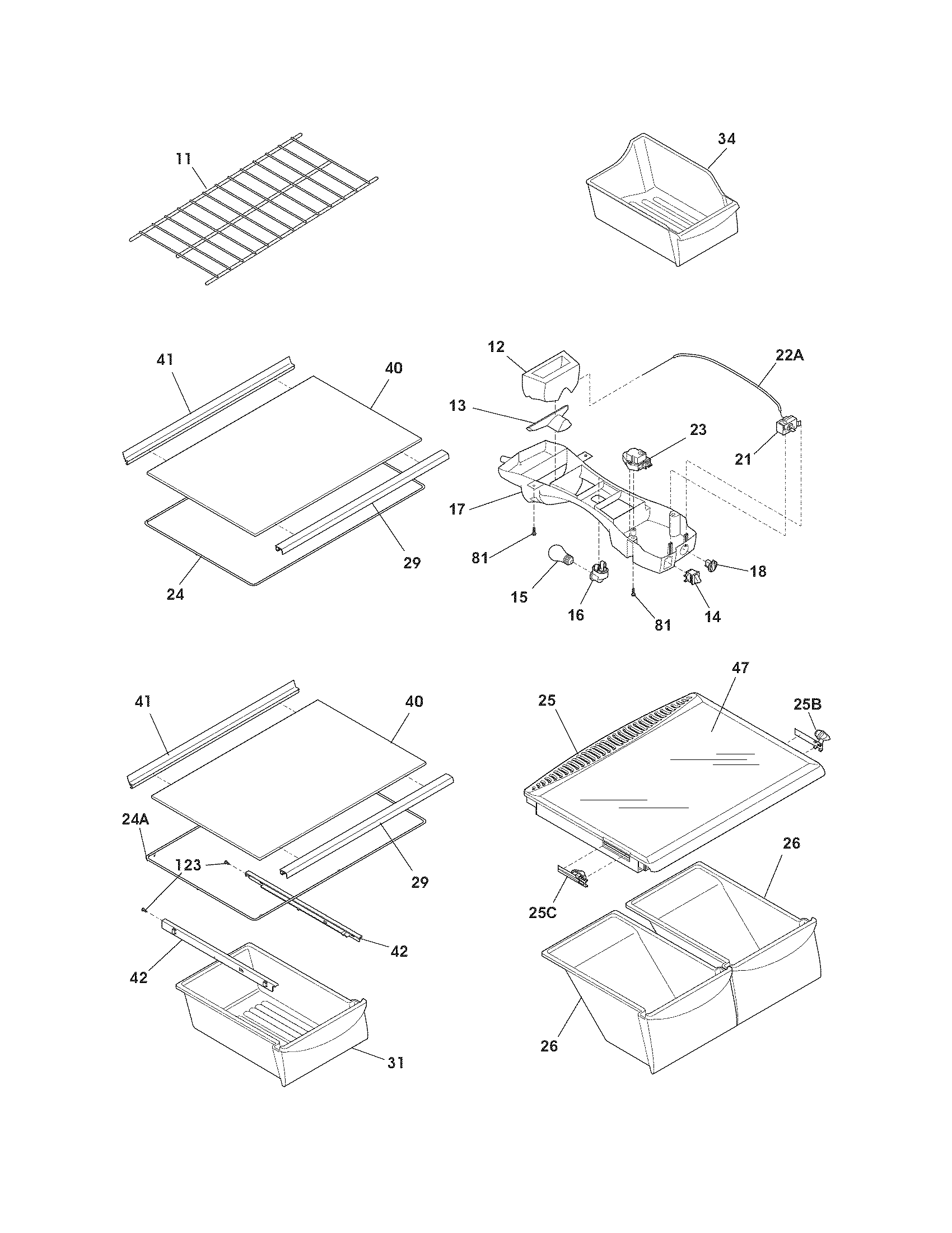 Shelves