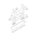 Frigidaire FFES3015LSB backguard diagram