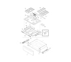 Kenmore 79036904902 top/drawer diagram