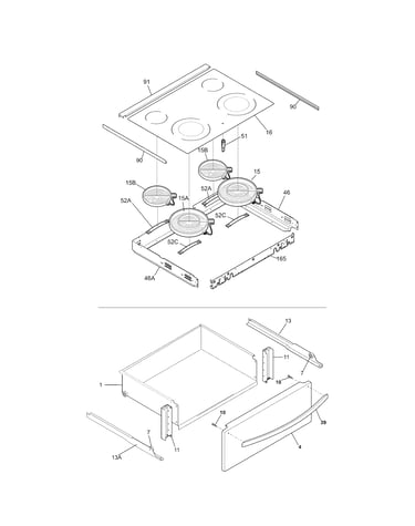 Top/drawer