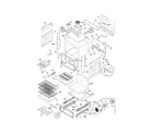 Frigidaire FGES3045KBC body diagram