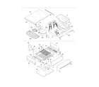 Frigidaire FPCS3085LFB top/drawer diagram