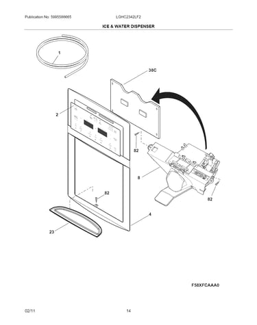 Ice & water dispenser