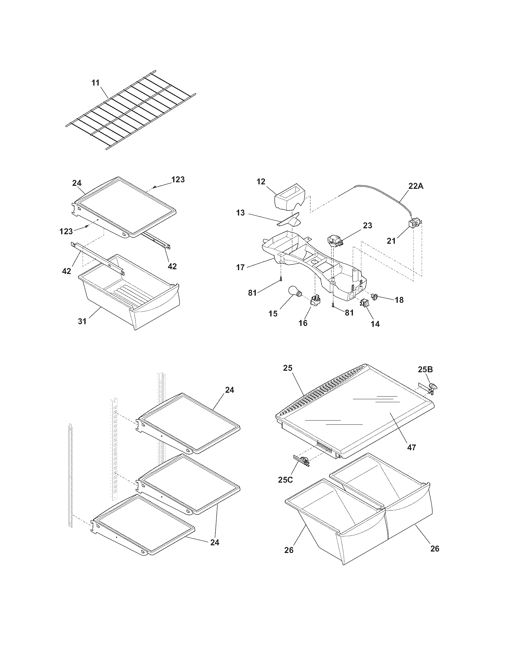 Shelves