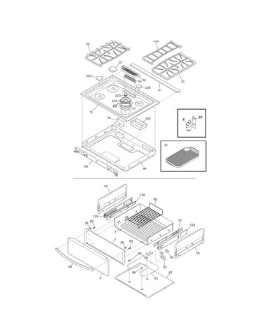 Top/drawer