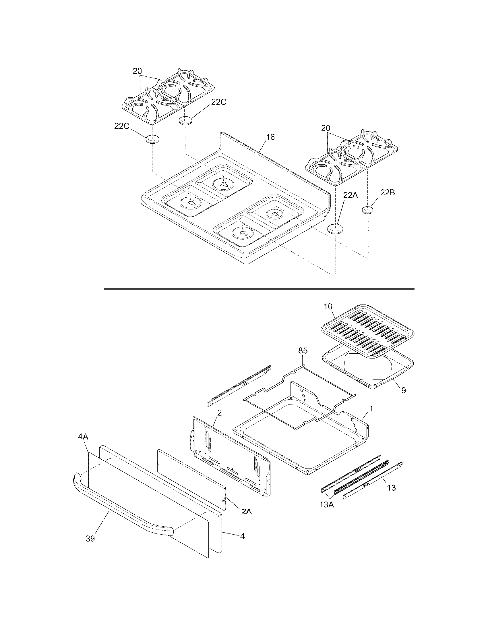 Top/drawer