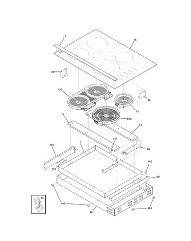 Maintop/surface units