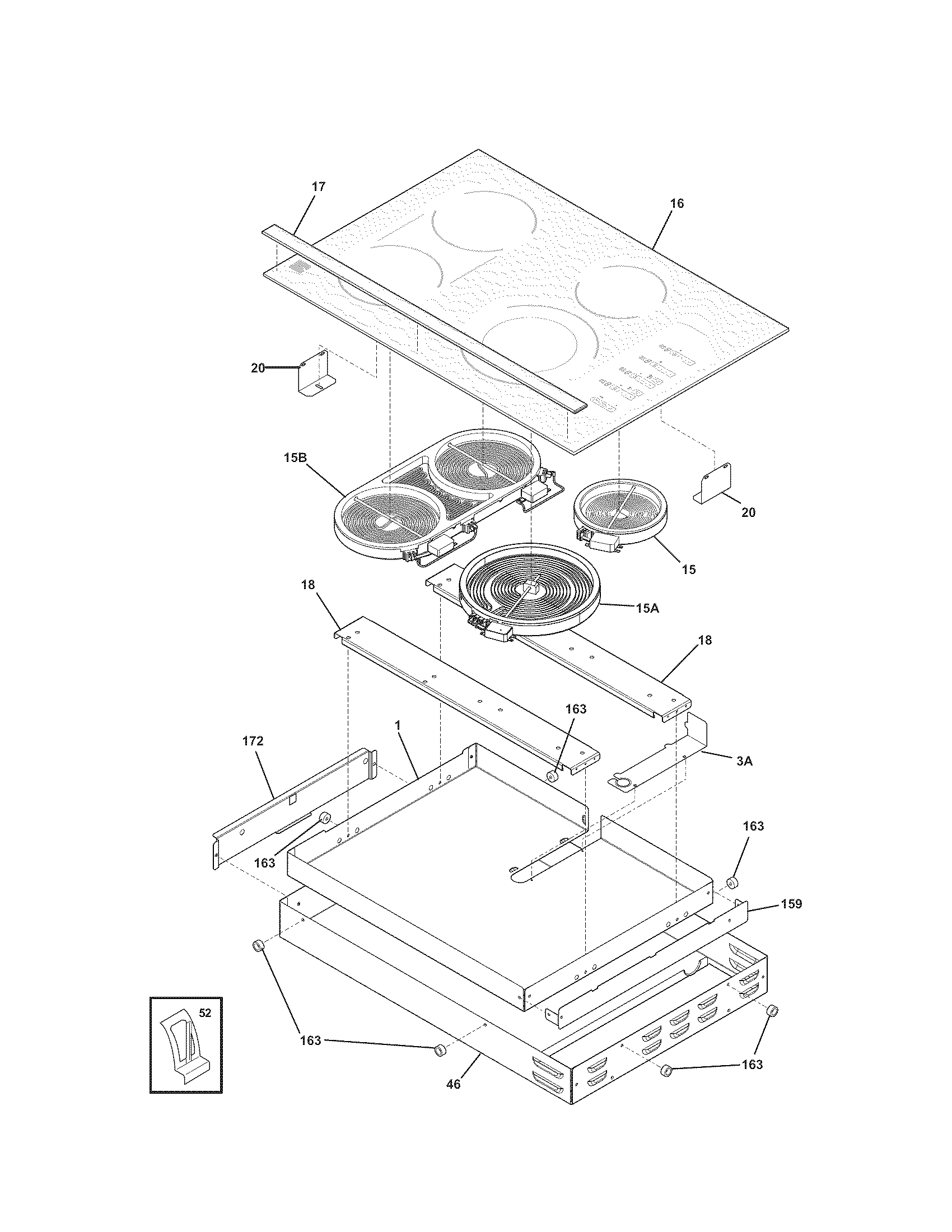 Maintop/surface units