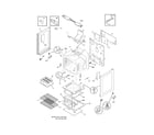 Frigidaire FFGF3053LSF body diagram