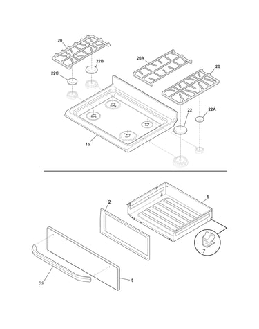 Top/drawer