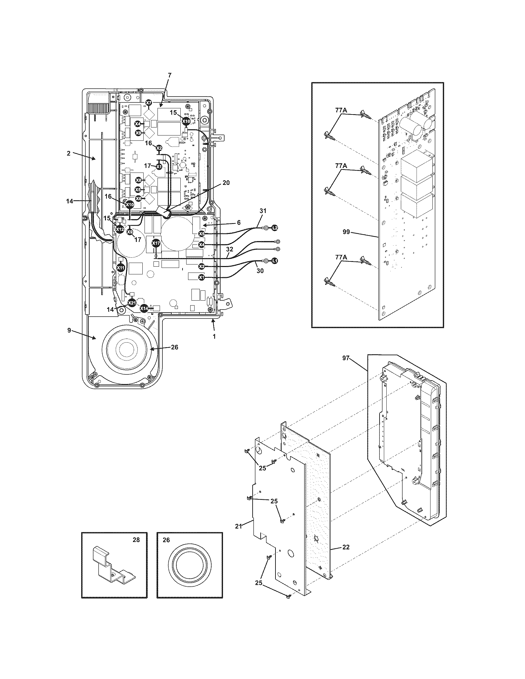 Induction unit