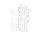 Frigidaire FFHT1817LB2 doors diagram