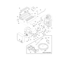 Frigidaire FRS6LF7JS7 ice maker diagram