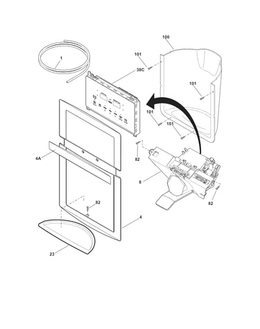 Ice & water dispenser