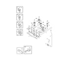 Electrolux EW30DF65GSE burner diagram