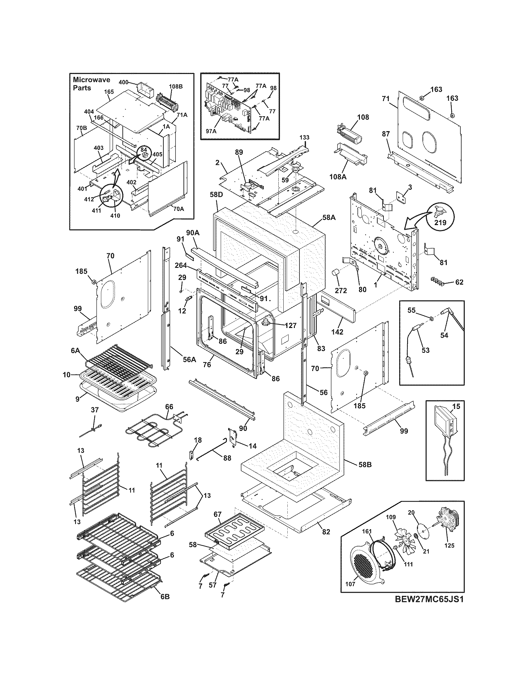 Lower oven