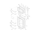 Crosley CRT174LW5 door diagram