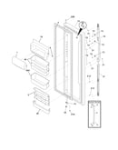 Refrigerator door