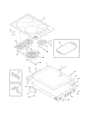 Maintop/surface units
