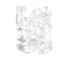 Frigidaire CGEF3032KBC body diagram