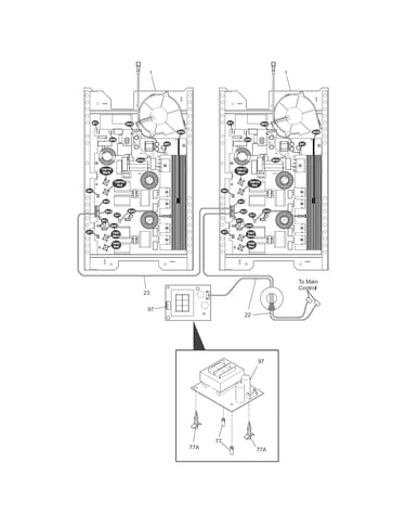Induction unit