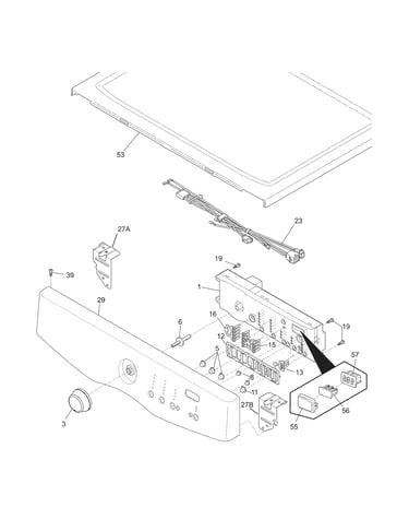 Controls/top panel