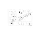 Frigidaire FAC105T1A10 recommended spare parts diagram