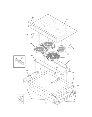 Maintop/surface units