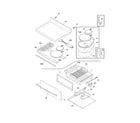 Frigidaire FPCF3091LFD top/drawer diagram