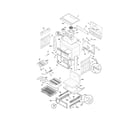 Frigidaire FFES3015LSC body diagram