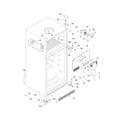 Frigidaire NFTR18X4LS6 cabinet diagram